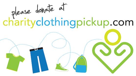 Which charities pick up donated clothing?